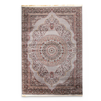 Palace Silver Medallion Rug