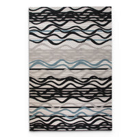 Sisal Cubira Antracite Modern Area Rug