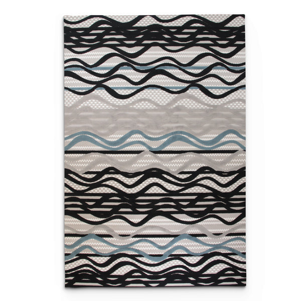 Sisal Cubira Antracite Modern Area Rug