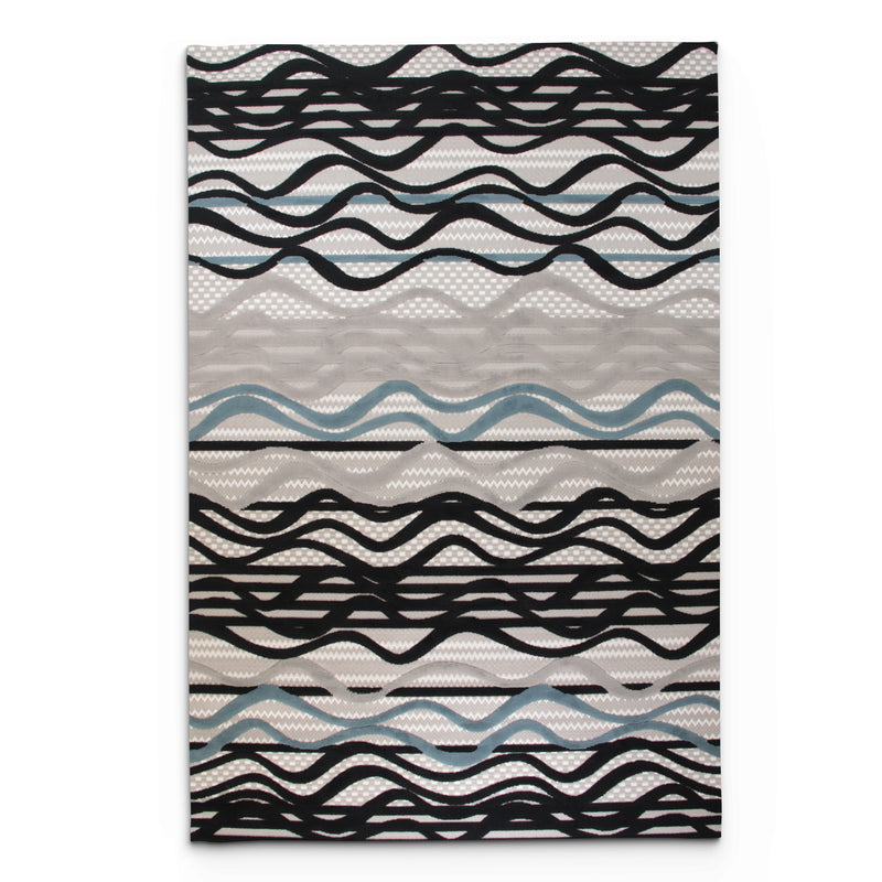 Sisal Cubira Antracite Modern Area Rug