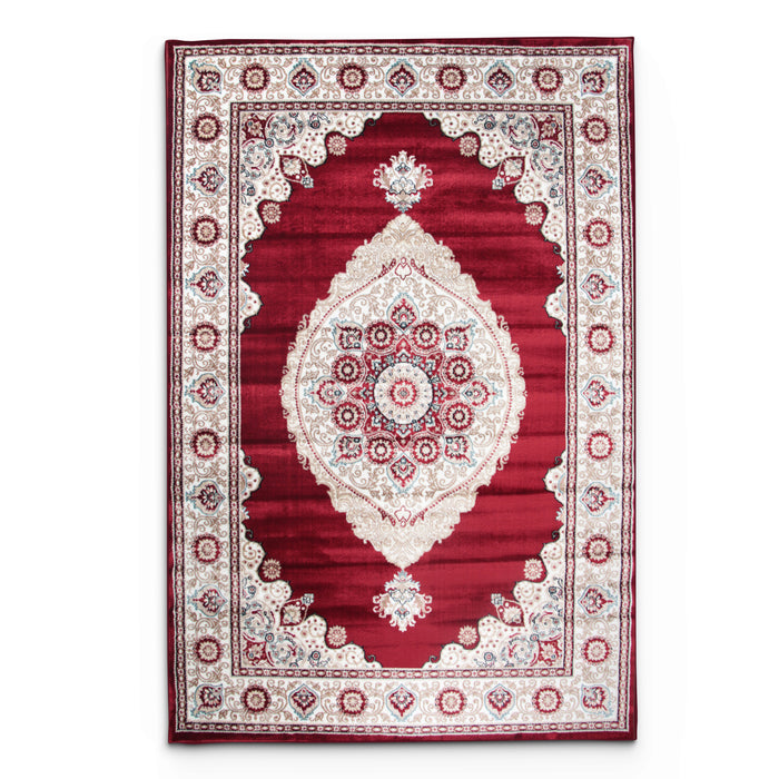 Hereke Kalven Burgundy Rug