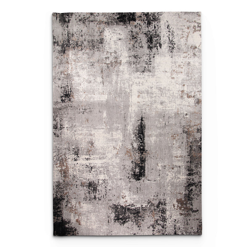 Merry Tivvy Grey Black Rug