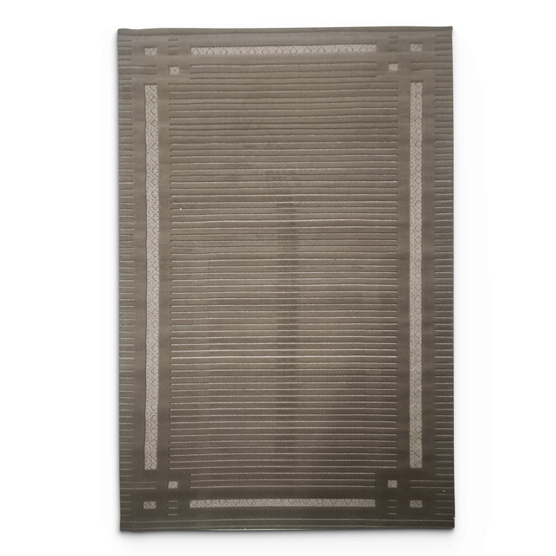 Sisal Taupe Border Rug