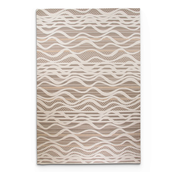 Sisal Zenvia Dark Beige Modern Area Rug