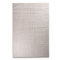 Levo Light Beige Stagger Rug
