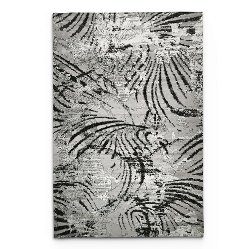 Alin Silver Palm Rug