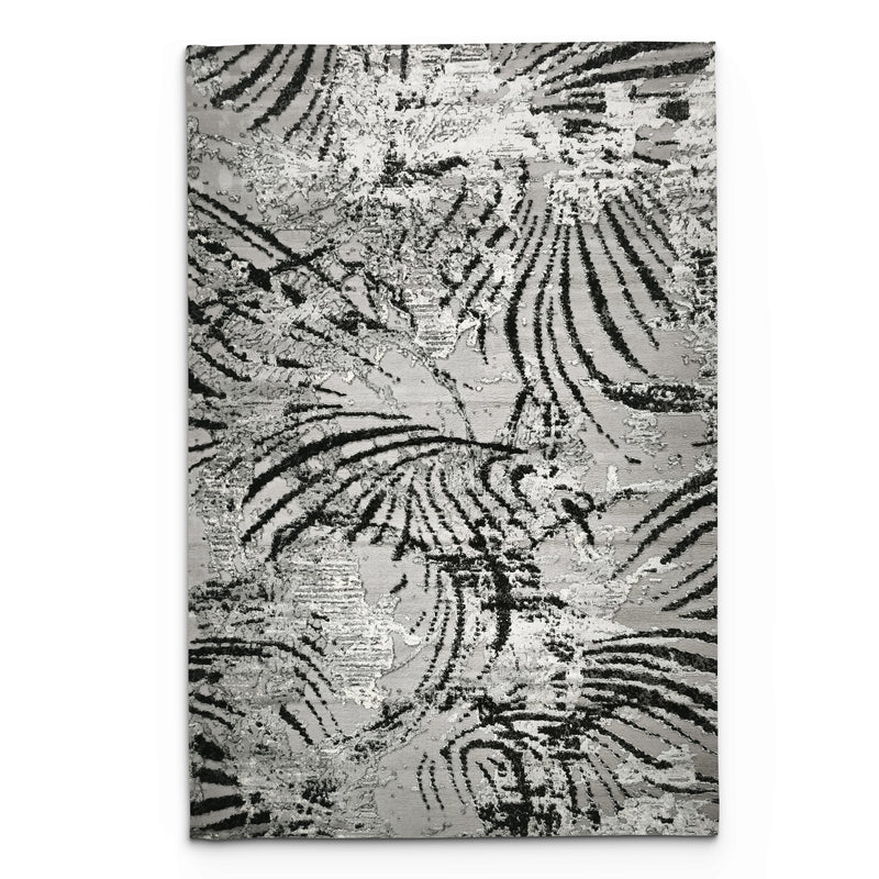 Alin Silver Palm Rug