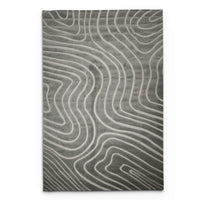 Sisal Silver Topography Rug