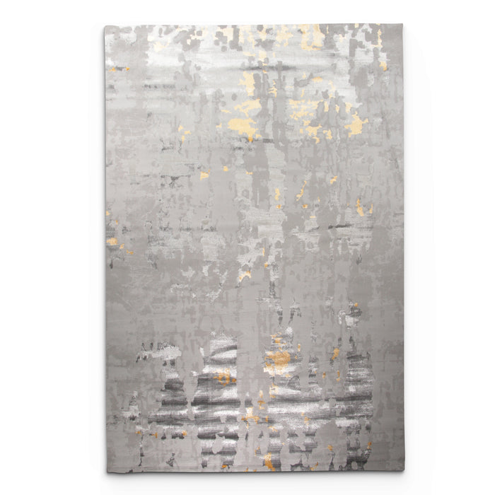 Alin Velunai Grey Modern Area Rug