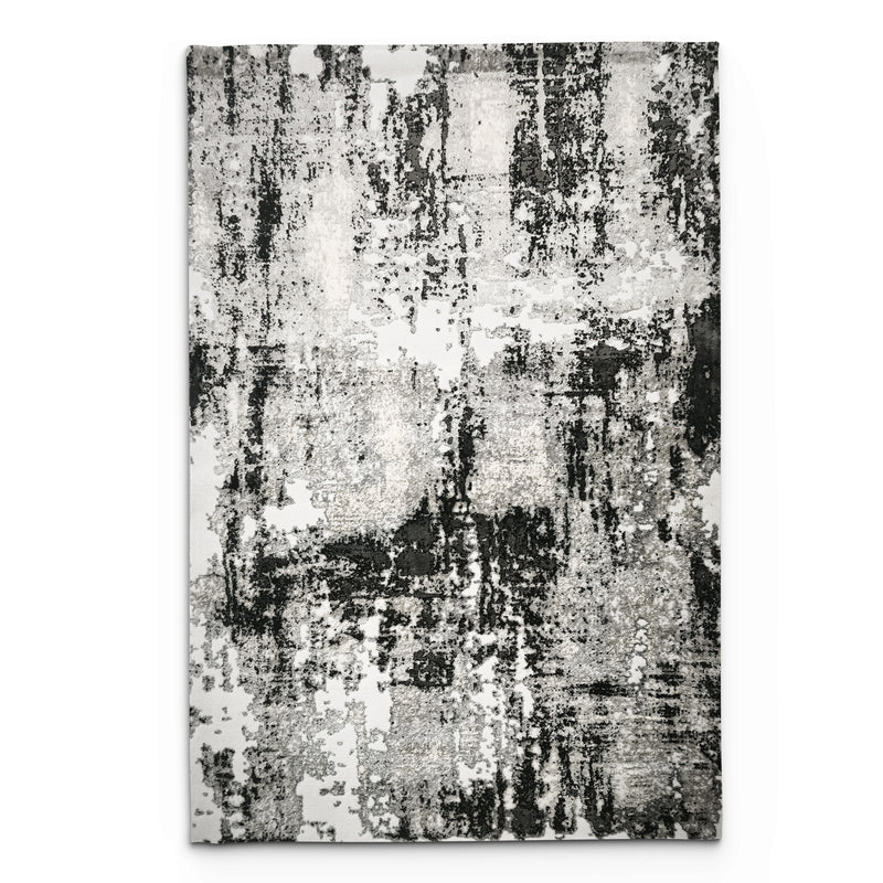 Alin Noir Plaster Rug