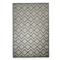 Sisal Grey Lattice Rug