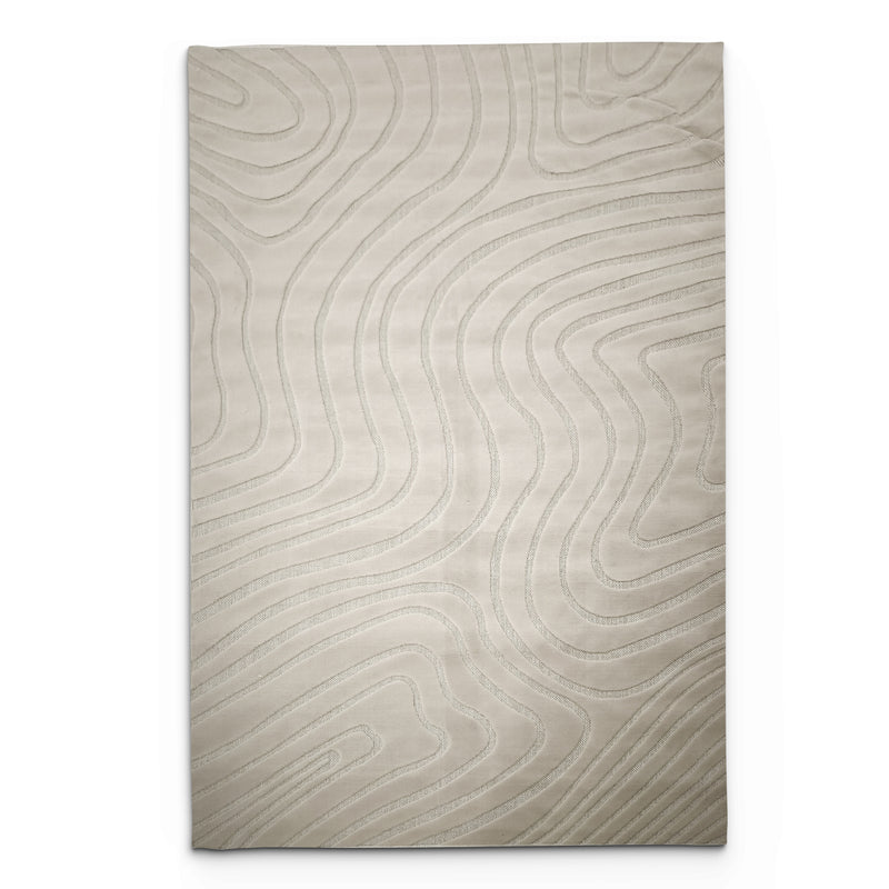 Sisal Ivory Topography Rug