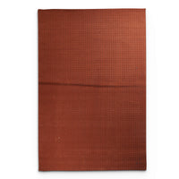 Levo Orange Grid Rug