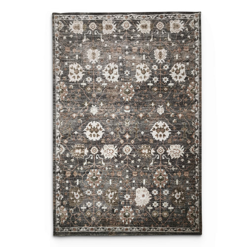 Dejavu Charcoal Mahal Rug