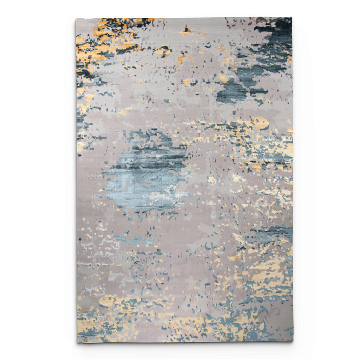 Alin Fenyric Grey Modern Area Rug