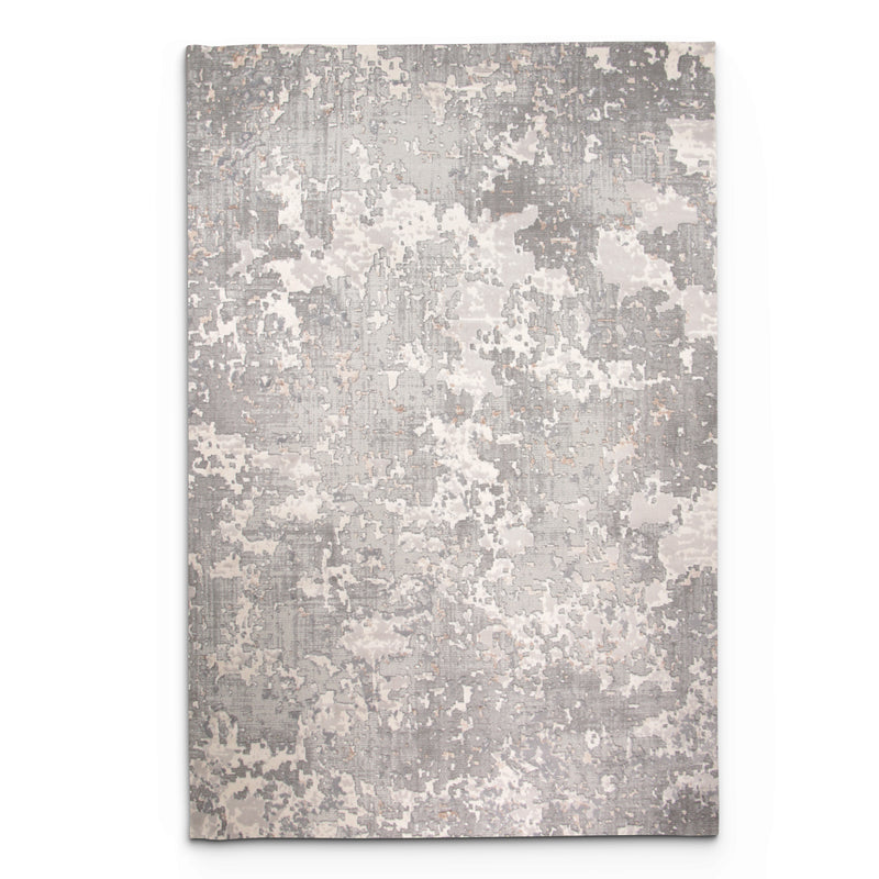 Rainbow Solareon Light Grey Cream Rug