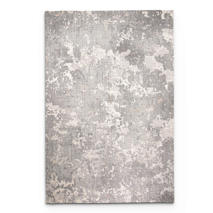 Rainbow Solareon Light Grey Cream Rug