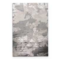 Alin Erythra Grey Modern Area Rug