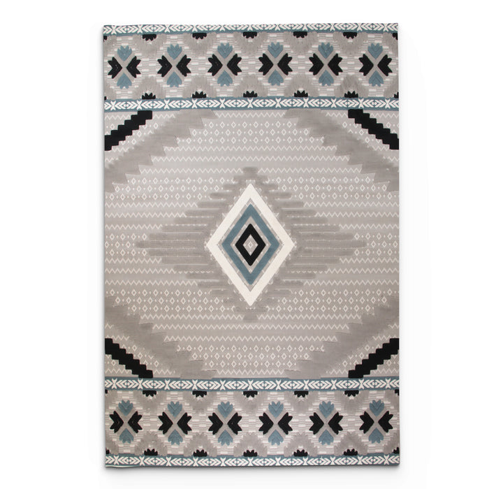 Sisal Trivona Antracite Modern Area Rug