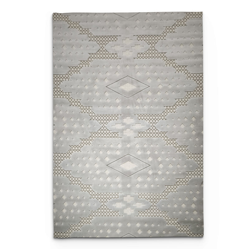 Sisal Silver Ogee Rug