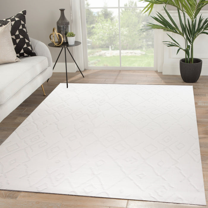 Royal Barcelona White Rug