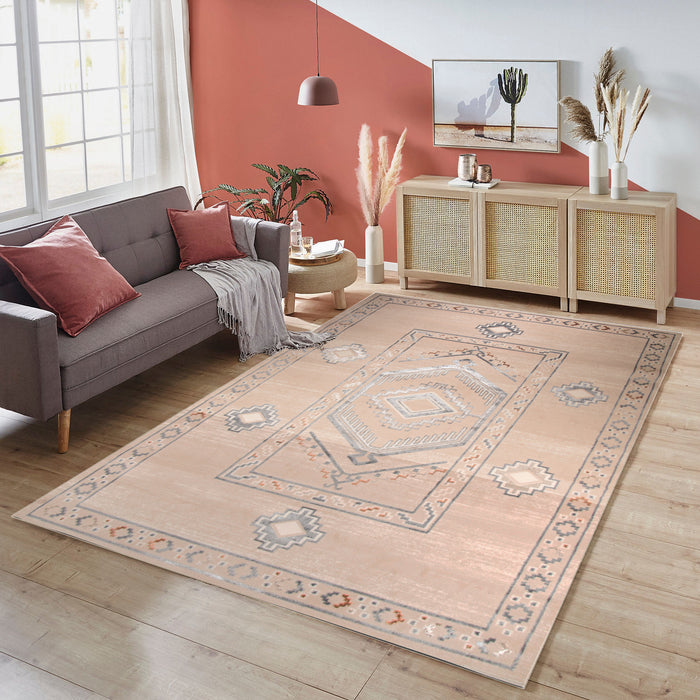 Alin Quarien Beige Modern Area Rug