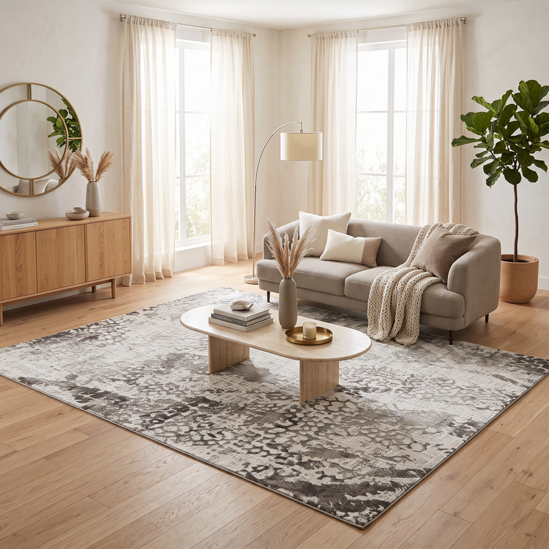 Alin Pearl Cell Rug