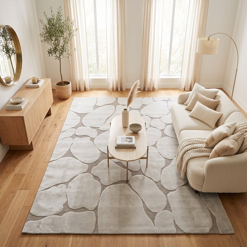 Sisal Stone Cloud Rug