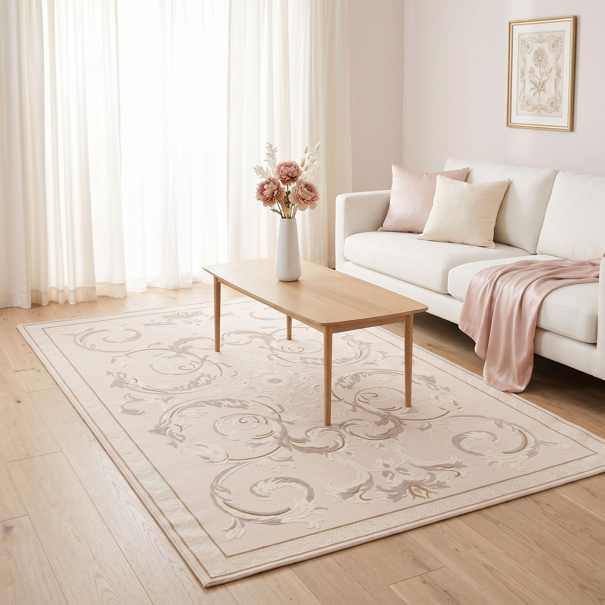 Banko Baroque Rug - Kristal Carpets