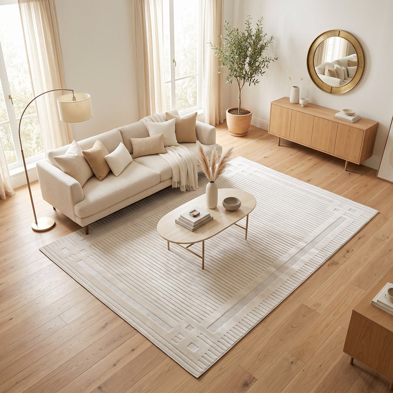 Sisal Ivory Border Rug