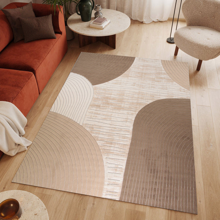 Sisal Prismor Beige Modern Area Rug