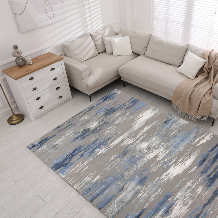 Joburg Rivok Grey Blue Rug