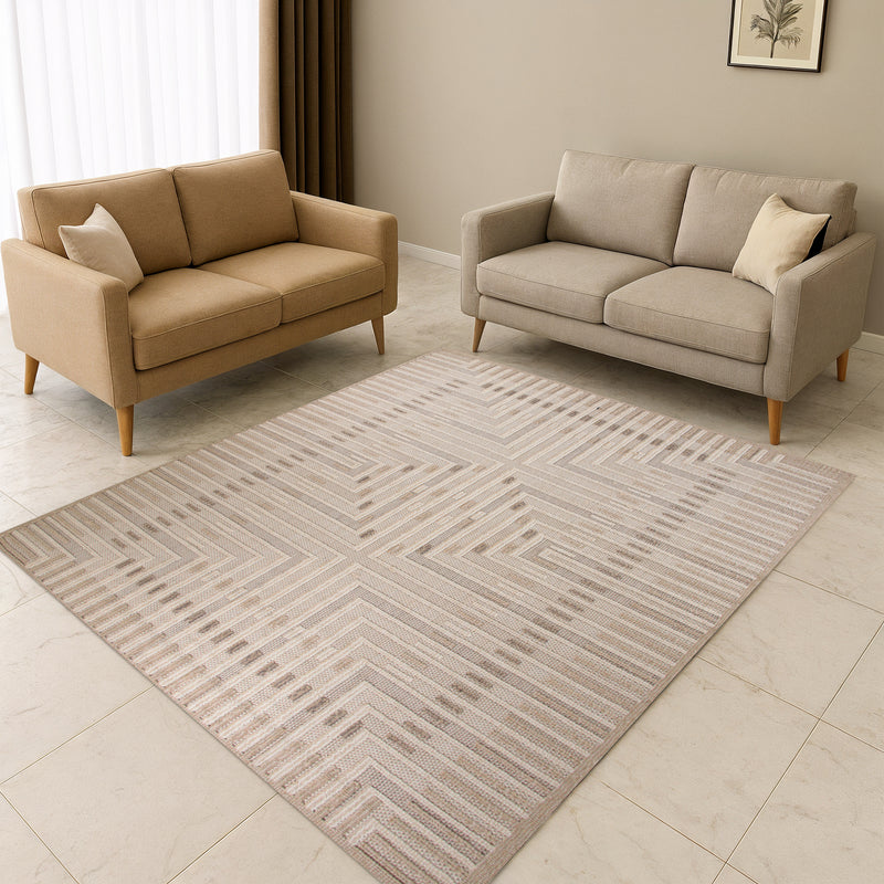Jute Arvani Dark Beige Rug