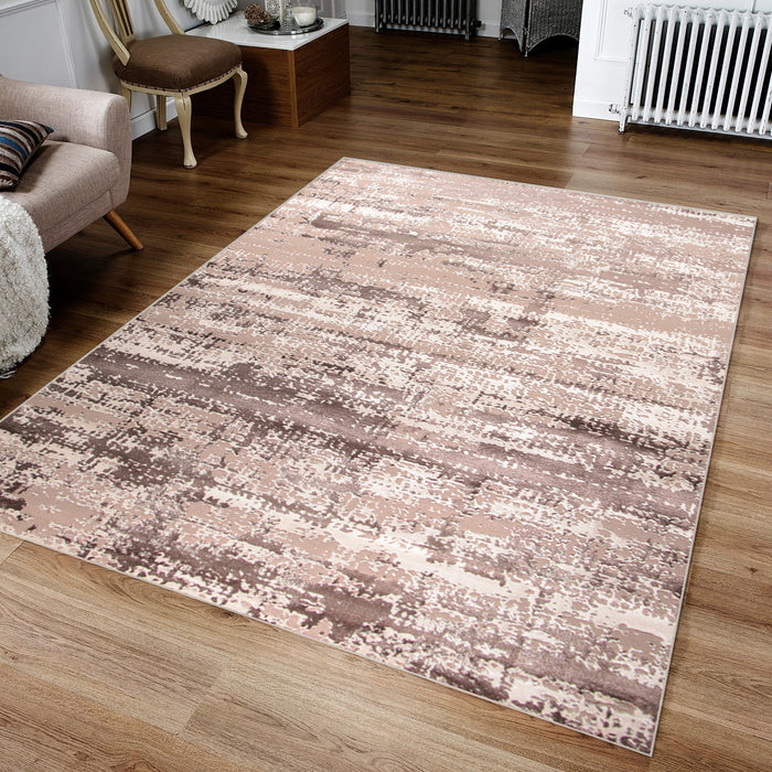 Joburg Drayno Brown Modern Area Rug