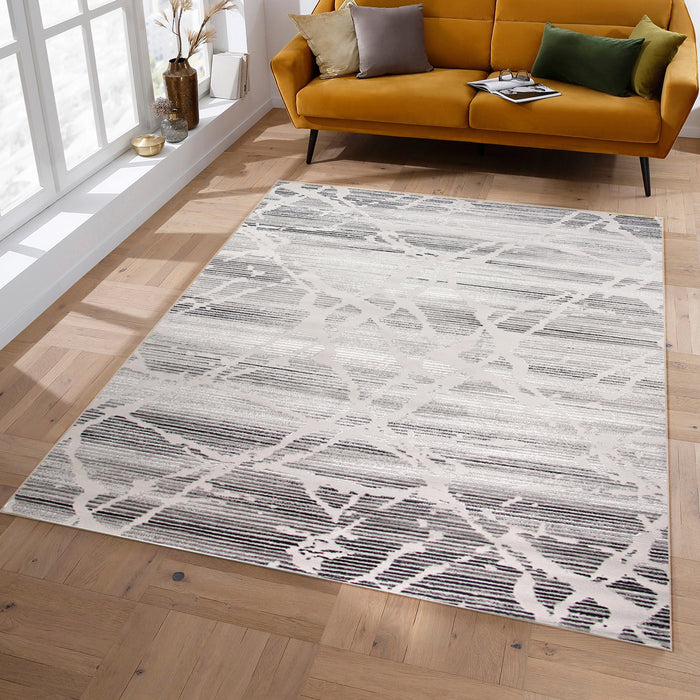 Alin Zorya Black Grey Rug