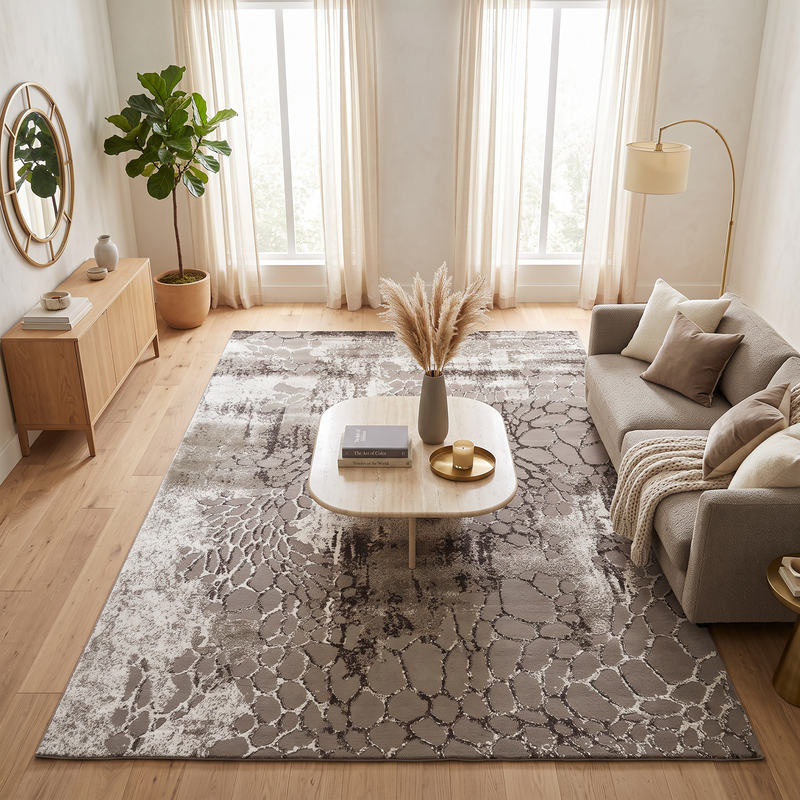 Alin Pebble Cell Rug