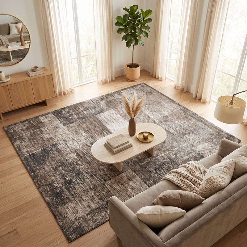 Dejavu Frame Block Rug