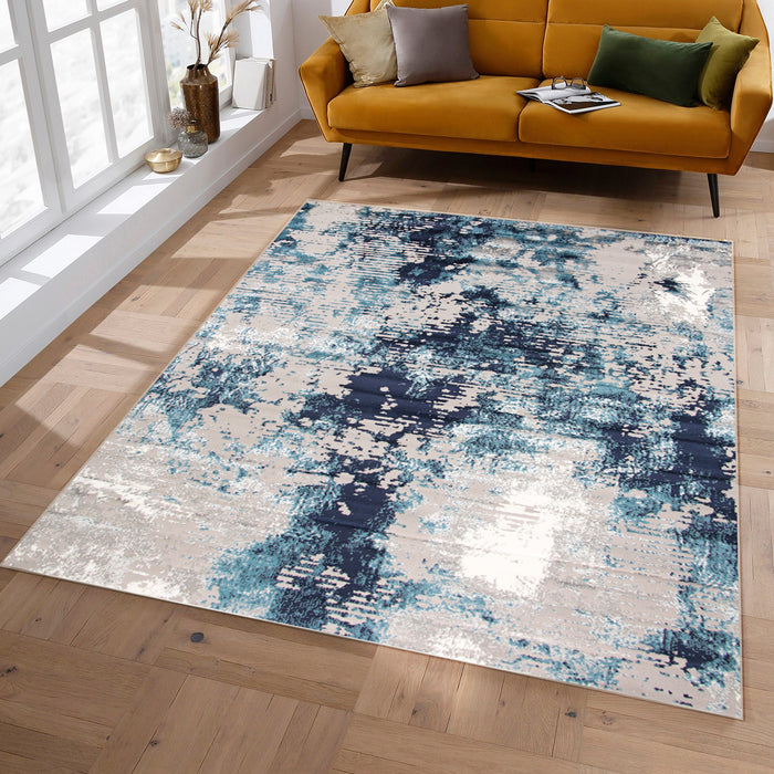 Alin Eryvia Blue Grey Rug
