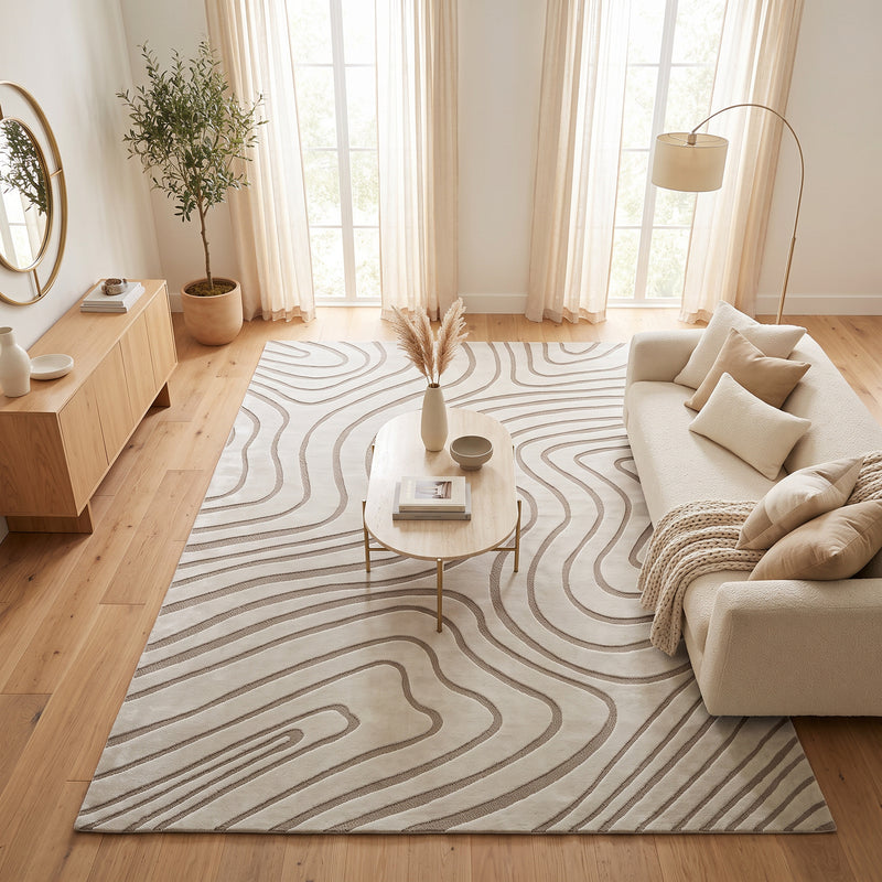 Sisal Contour Flow Rug