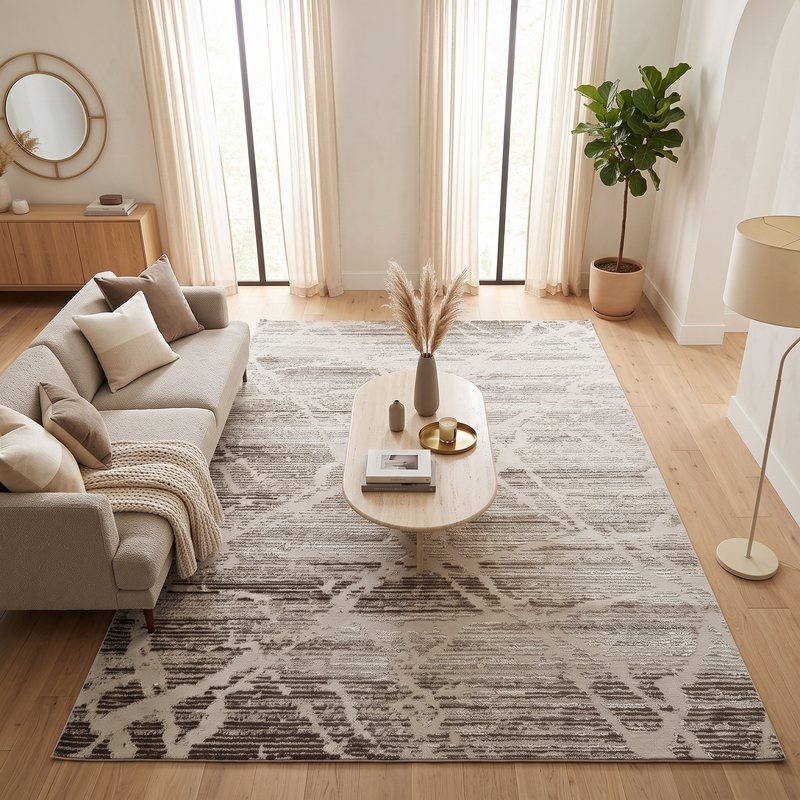 Alin Trellis Shimmer Rug