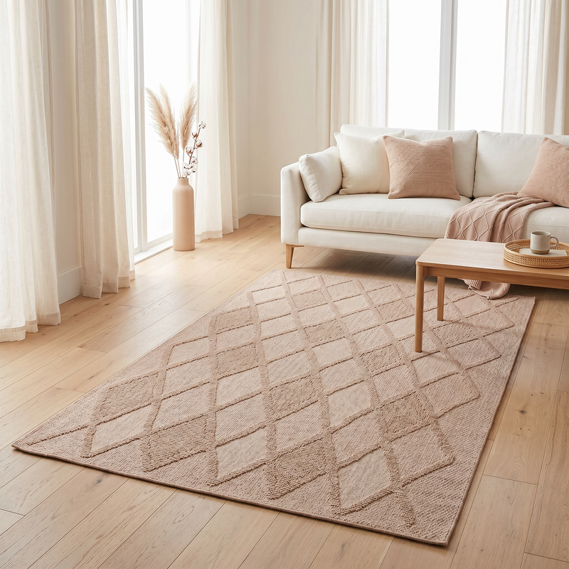 Favori Diamond Relief Rug