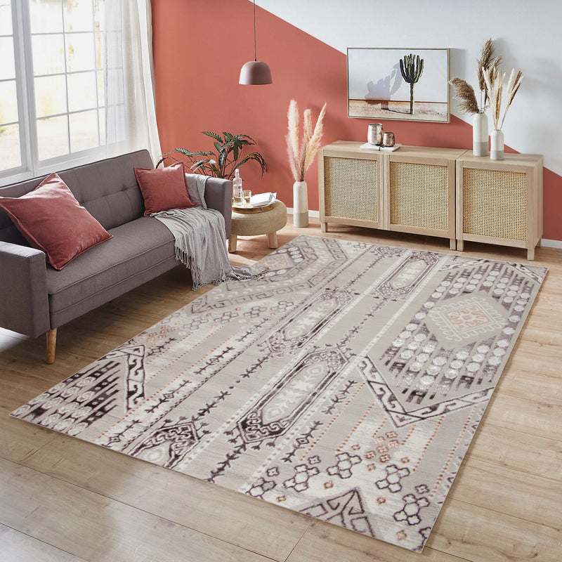 Alin Cynvel Beige Modern Area Rug