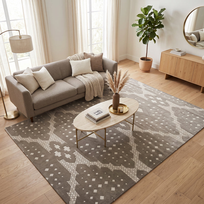 Sisal Taupe Berber Rug