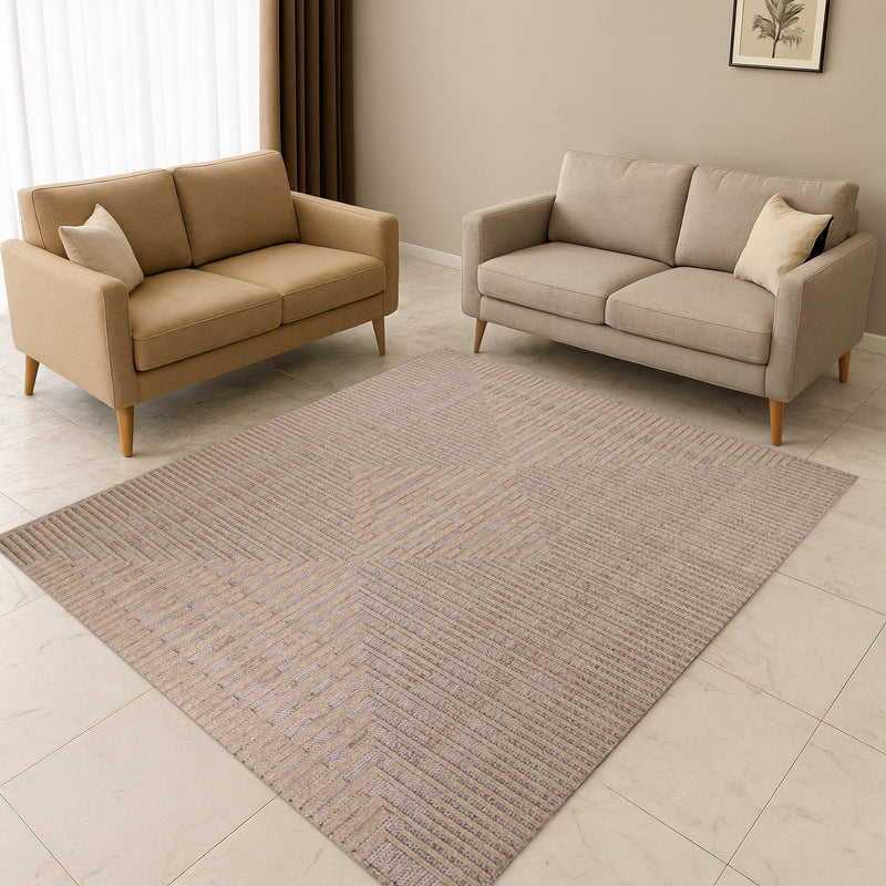 Jute Solterra Beige Rug
