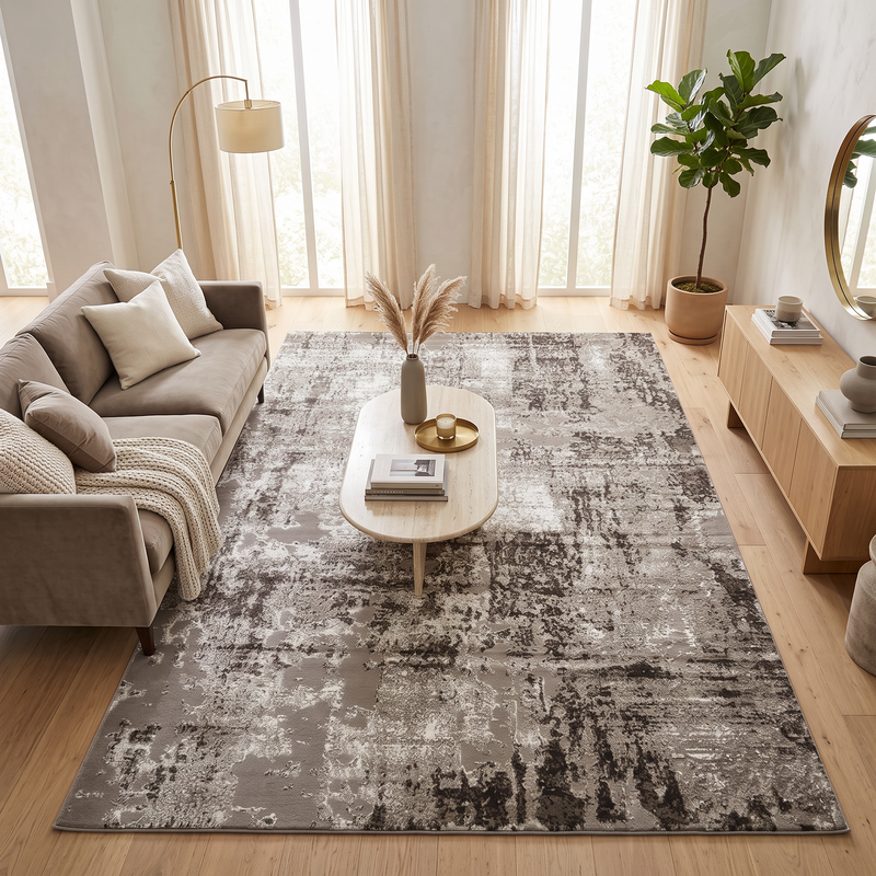 Alin Mink Block Rug