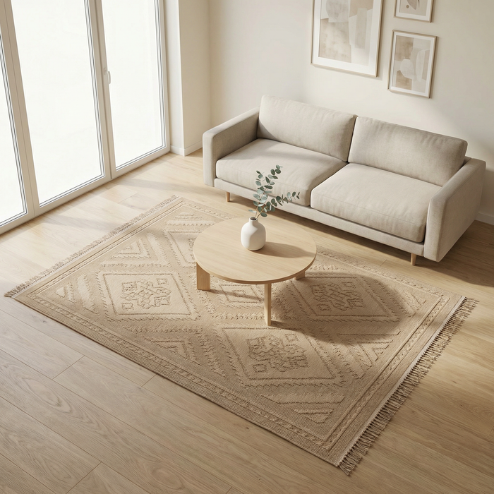 Jute Rooten Rug