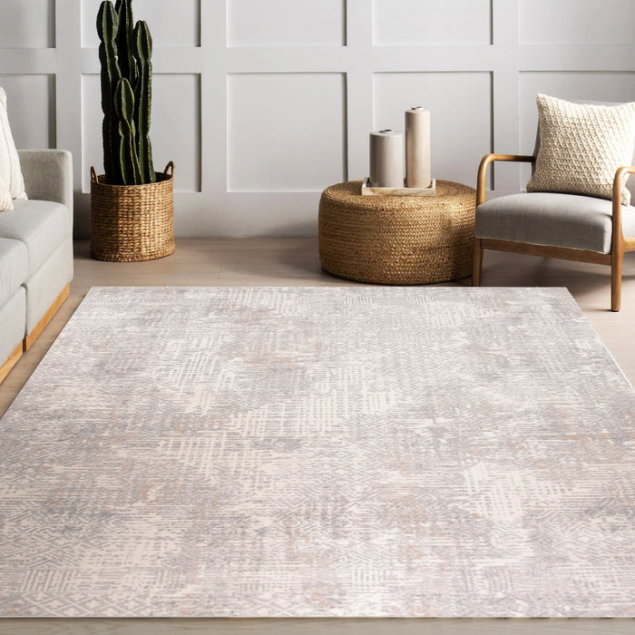 Rainbow Lurevia Modern Geometric Area Rug