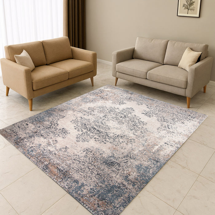 Merry Firok Blue Rug