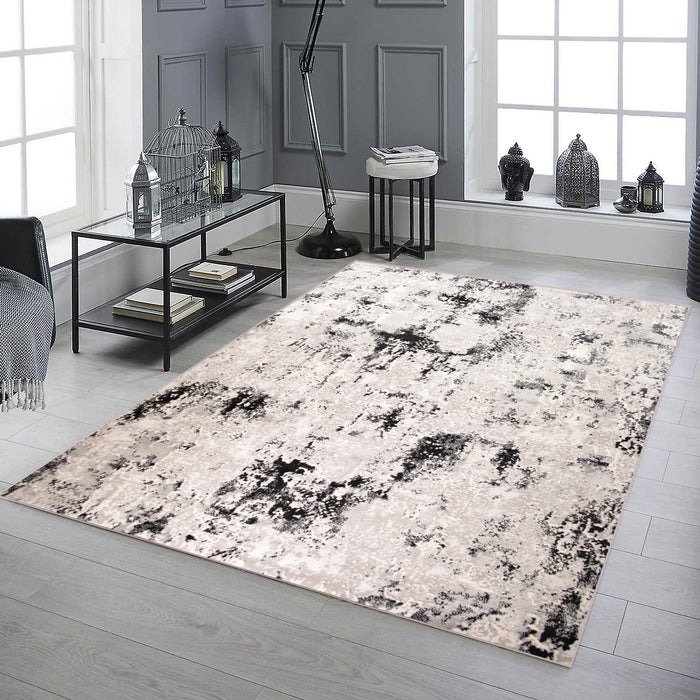Diamond Dioraé Grey Modern Area Rug
