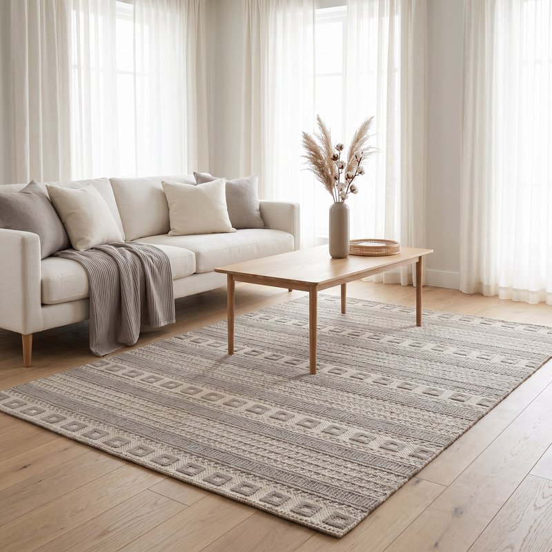 Mona Silver Taupe Rug